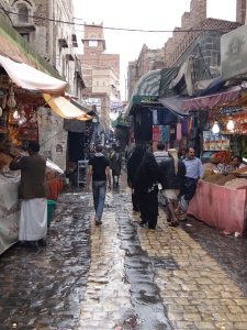 Street in Sana'a. May 2013